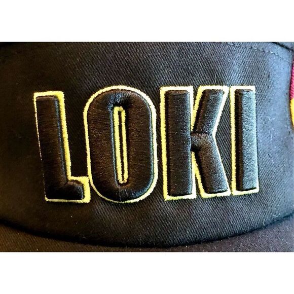 DISNEY + MARVEL - NWT - Licensed "LOKI" Baseball SnapBack Cap/One Size/Adj. Back - Picture 4 of 16